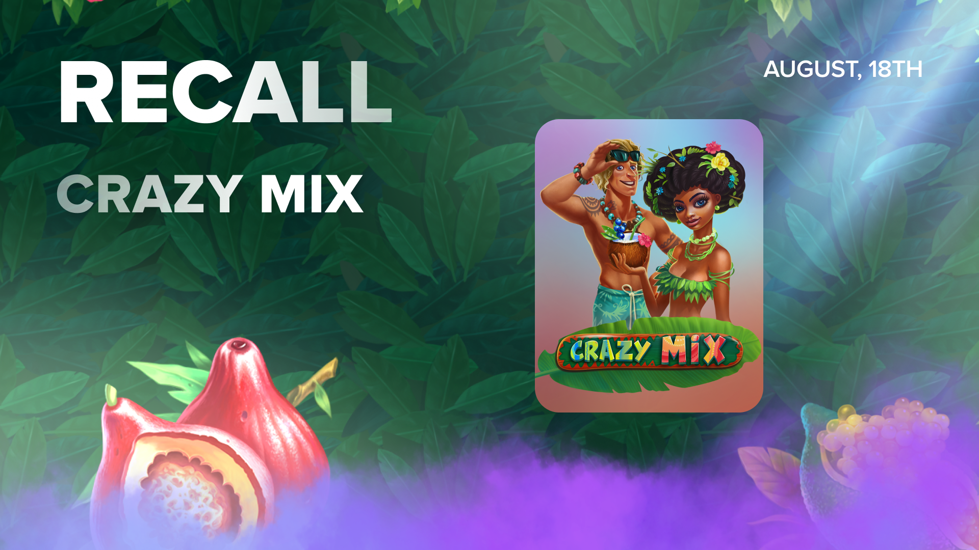 Crazy Mix: Game Recall