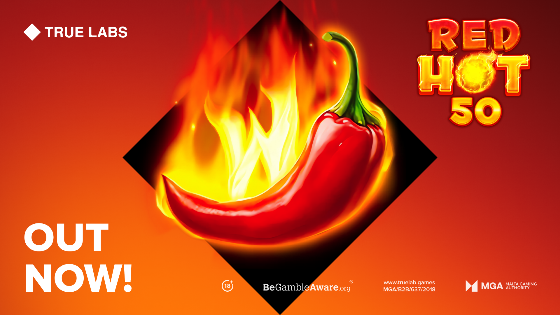 RED HOT 50 — NOW LIVE