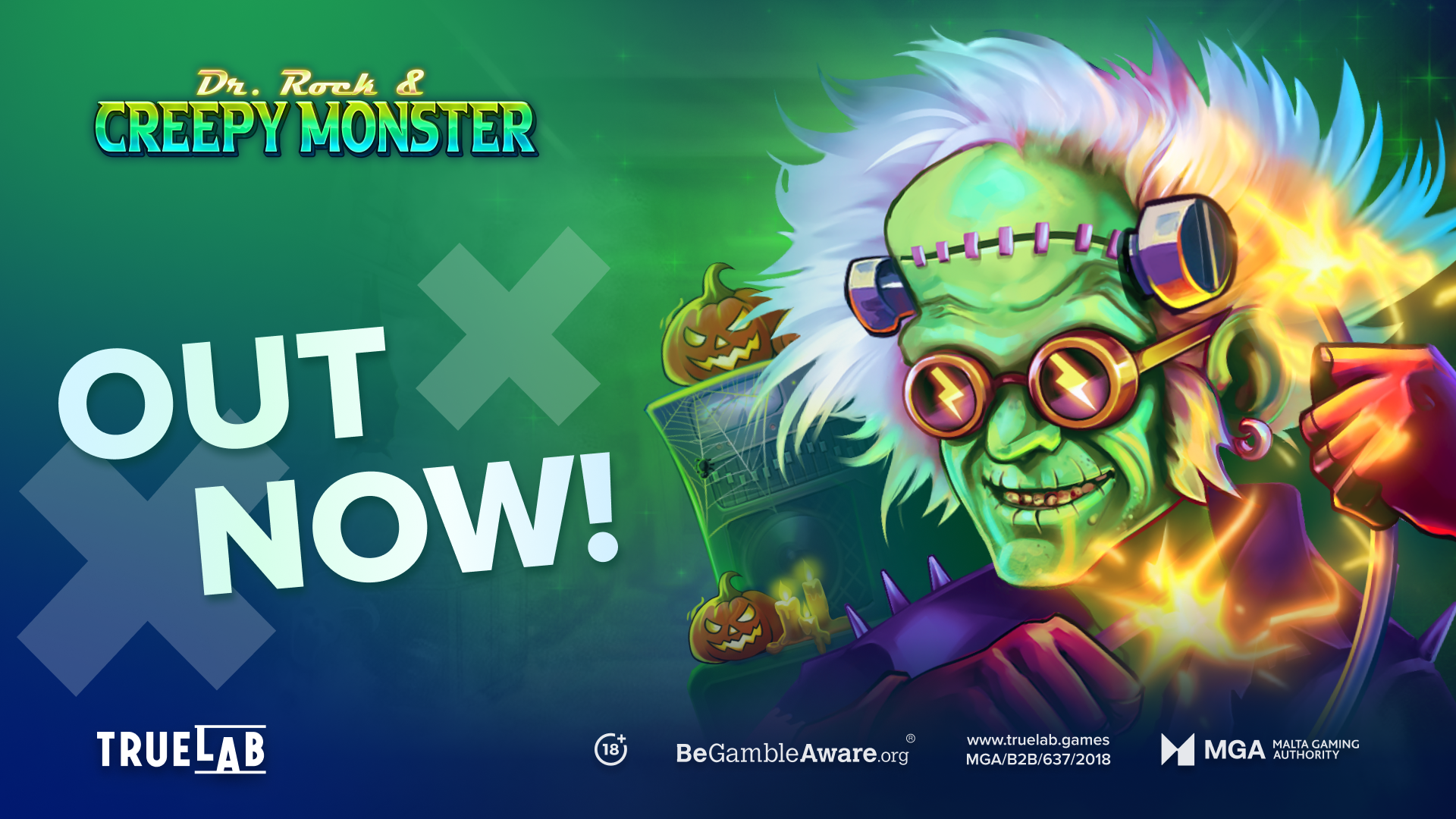 Dr.Rock & Creepy Monster is out now!